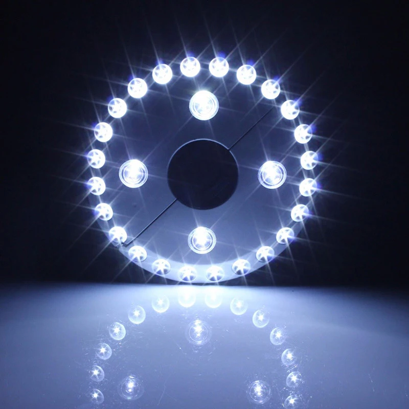 

Patio Umbrella Lights, Parasol Lights,Wireless Lamp, with 28Led ,Camping Tents and Outdoor Use (Silver)