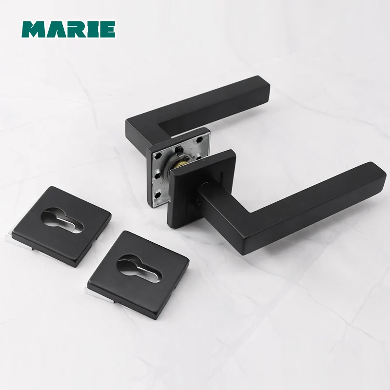 Новая ручка для двери из нержавеющей стали 304 внутренняя квадратная трубка