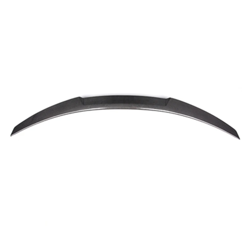 

Use for BMW 5 Series F10 spoiler 2010--2017 year real glossy carbon fiber rear wing M4 style Sport Accessories body kit
