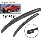 Щетки стеклоочистителя okoстеклоочистителя RHD и LHD для Nissan Frontier 1998-2004, лобовое стекло, переднее стекло 19 + 19 дюймов