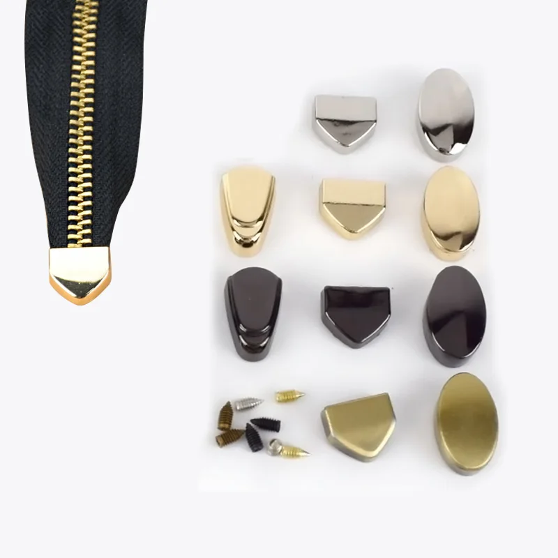 10 шт. тянуть нож тэйл-Лок пряжки с зажимом металлическая молния шнур единый