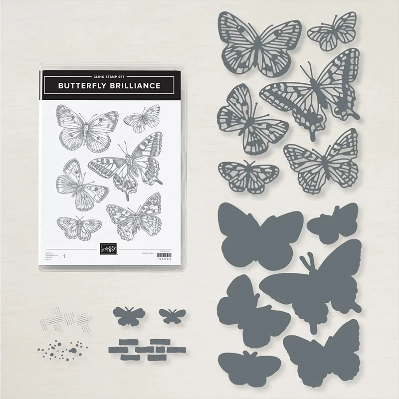 

2021 New Arrival Spring butterfly Metal Cutting Dies and stamp For Scrapbooking Practice Hands-on DIY Album Decor Card Craft Die