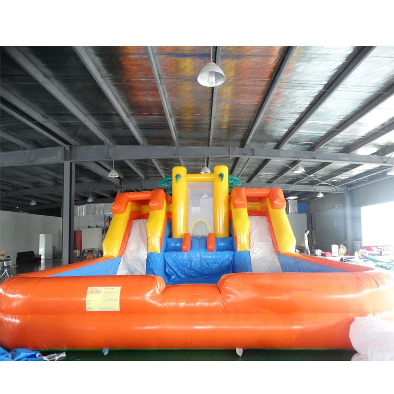 Popular & Good quality inflatable bouncy with water slide for kids and adults | Спорт и развлечения
