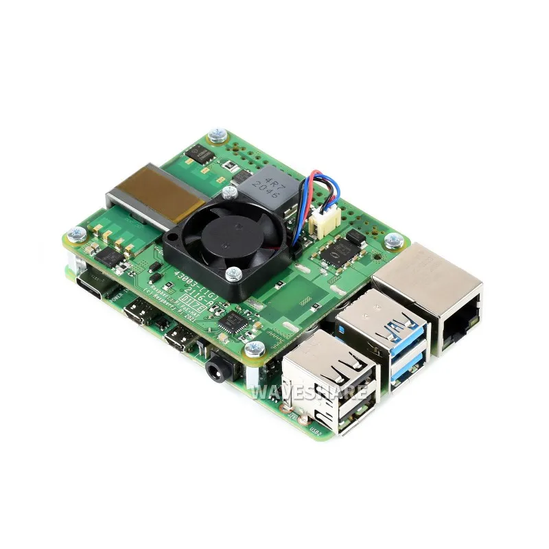 Raspberry Pi PoE + HAT для 3B +/4B 802.3af/at-совместимый | Компьютеры и офис
