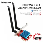 Wi-Fi-адаптер WiFi6E, 3000 Мбитс, 5,25 ГГц, 802.11axAC