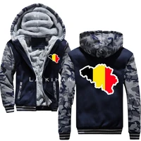 belgium map flag thicken hoodie coat hoodies men 2021 autumn winter hoody hoodie jacket male harajuku mens jackets sweatshirt