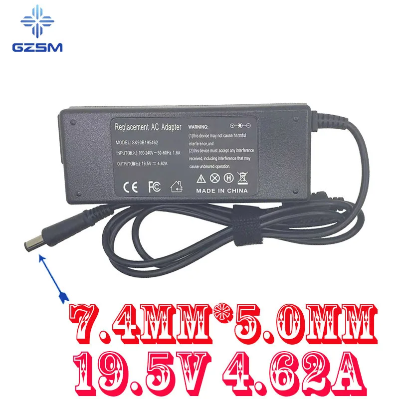 GZSM 19.5V 4.62A Laptop power Supply For Dell Inspiron N5030 N5110 N7010 Adapter 1440 PP41L PP42 E1501 1720 E6410 Charger | Компьютеры и