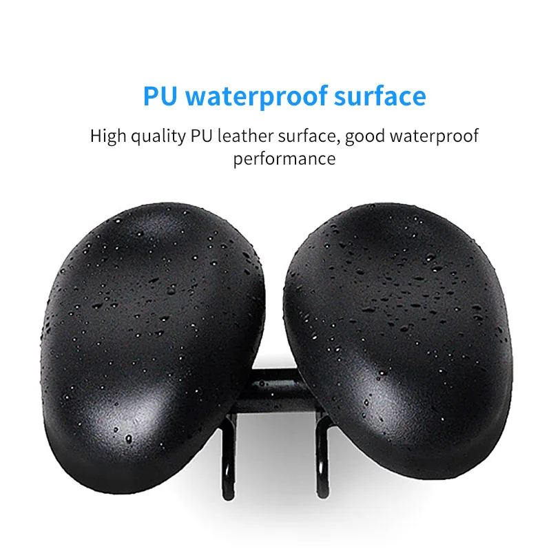 Двойные бесшовные регулируемые велосипедные сиденья мягкие