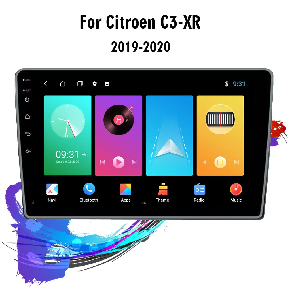 

2 Din Android Car Radio for Citroen C3-XR 2019 2020 WIFI GPS Navigation FM BT Car Stereo Multimedia Player Head Unit Autoradio