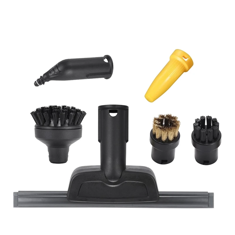 Replacement Round Brush Mirror Head Nozzle For Karcher Clean Machine SC1 SC2 SC3 SC4 SC7 CTK10 CTK20 Accessories |