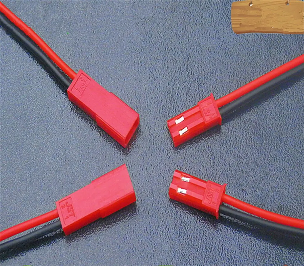 10 Pcs/lot Male Female Connector Plug Cable For RC Battery Wholesale 100mm | Обустройство дома