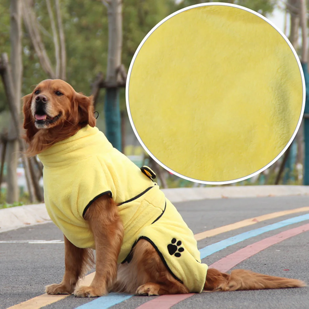 Быстрое эргономичное мягкое полотенце из микрофибры с принтом в виде лапы для