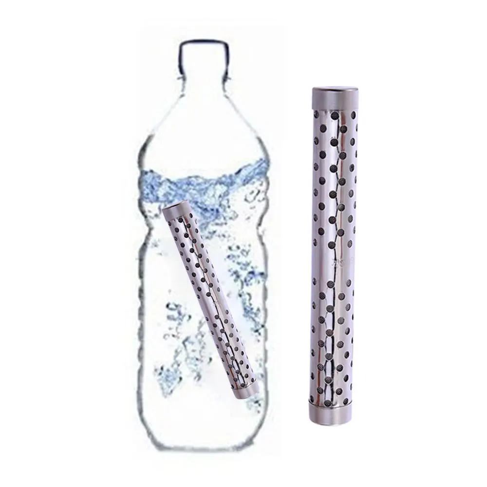 

Stainless Steel Alkaline Water Stick Antioxidant PH Hydrogen Negative ION Ionizer Mineral Bottle Purifier Filter 2020 New M26