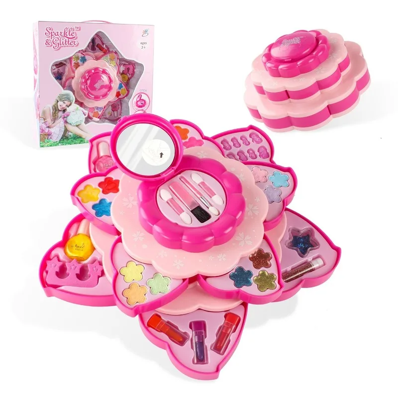 Набор из 11 предметов модная повязка принцессы для девочек набор игрушек макияжа