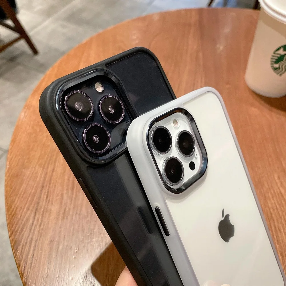 Новый роскошный экологически чистый прозрачный чехол для iPhone13 12 11 Pro Max