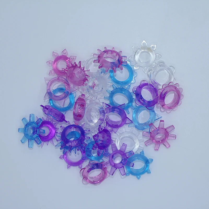 Увеличенное и увеличенное кольцо для пениса силиконовое случайного цвета новые