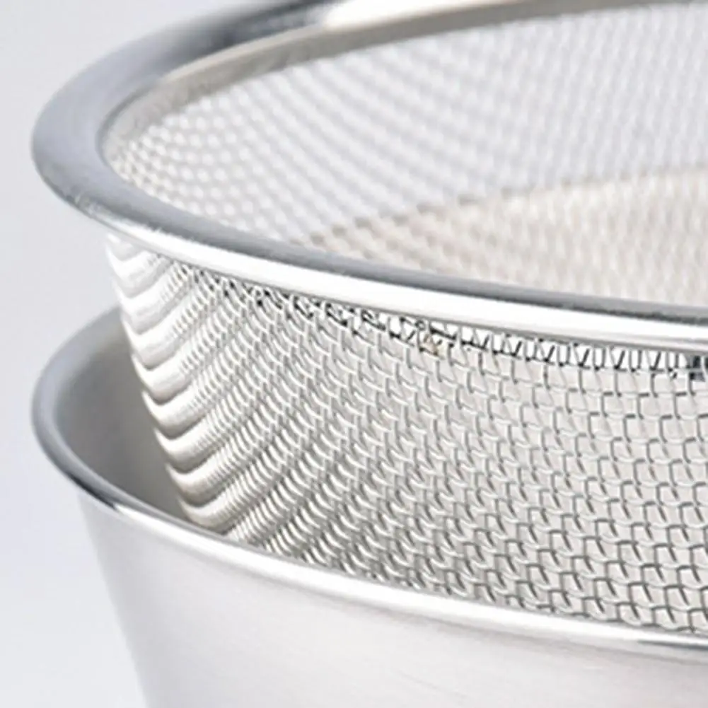 Сетчатая корзина из нержавеющей стали сито чаша для фруктов риса дуршлаг