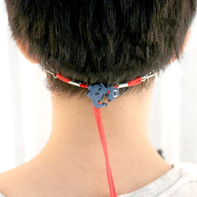 

10*Mask Lanyard Adjustable Mask Hanging Rope Face Mask Lanyard Mask Holder Adjustable Traceless Ear Hanging Rope Hook Mask Tool