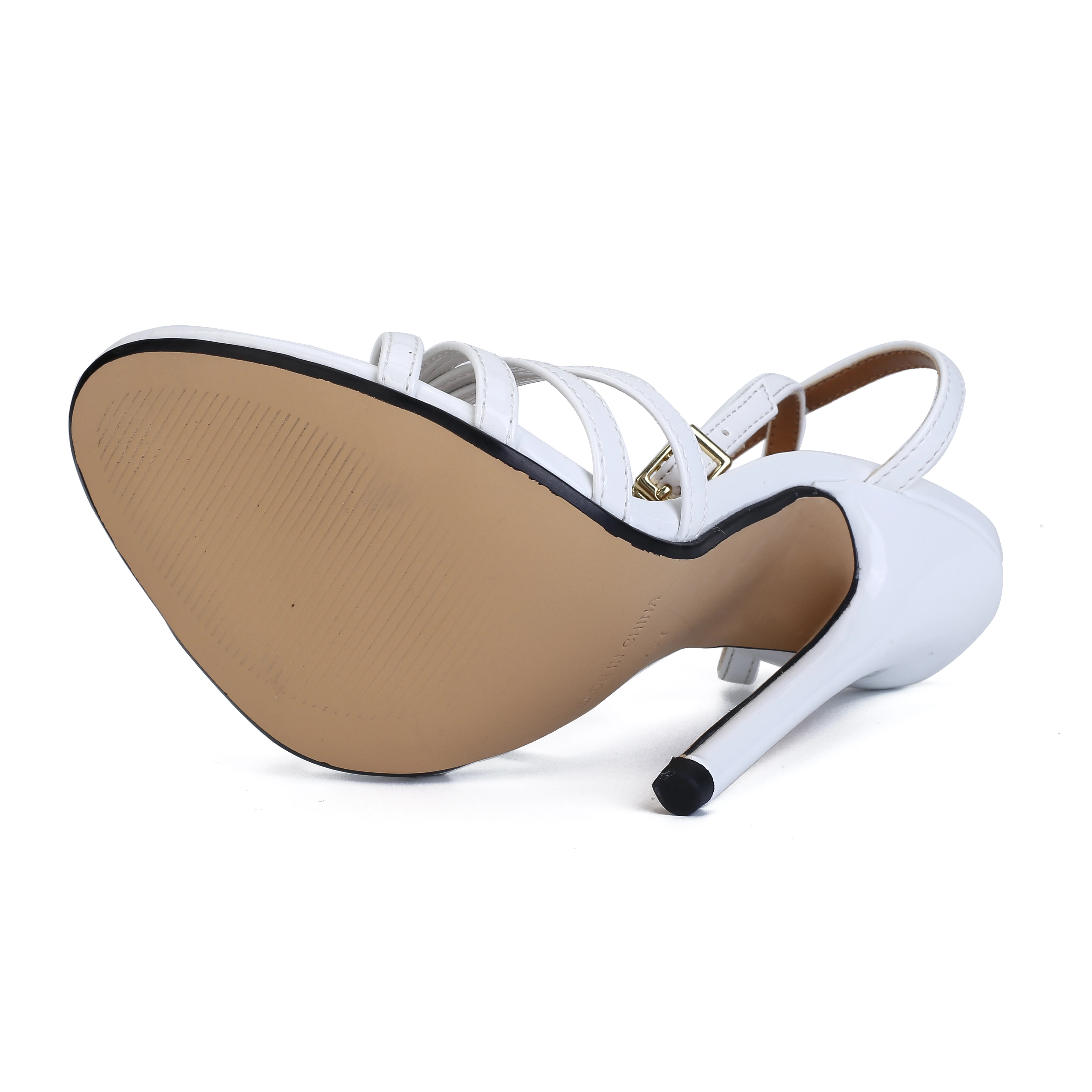 SDTRFT Summer 2021 Party Sandals 15cm thin High Heels Shoes Peep Toe Buckle Open Toe pumps Plus Size:45 46 47 48 sandalia mujer