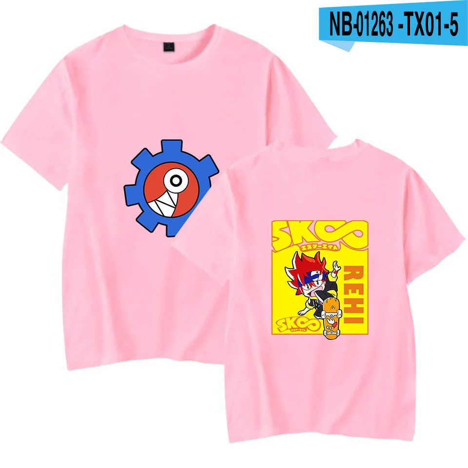 

Sk8 The Infinity T Shirt Fashion Men Manga Snow Shadow Reki Joe Cherry Adam Miya Tshirt Male Funny Harajuku Anime Cotton T-Shirt