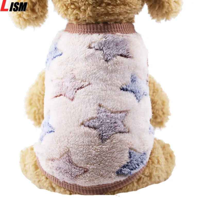 Осенне зимние куртки для кошек с мультяшным питомцем теплые флисовые костюмы