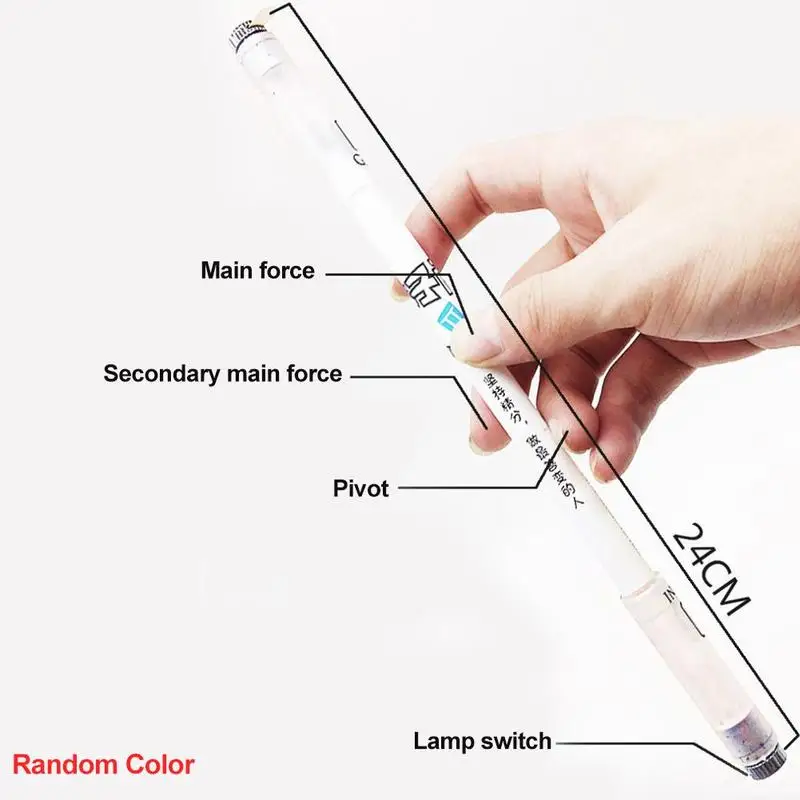 

Funny Rotating Pen Gaming Pen For Kids Students Writing Supplies Toy Ballpoint Stationery School Cute Kawaii Pen P J1E9