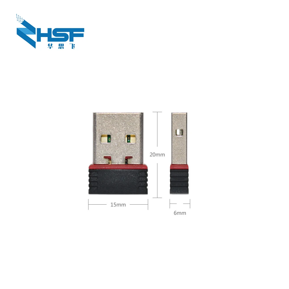 USB 2 0 Wi-Fi беспроводная сетевая карта 150 м Мини ключ 802 11 b/g/n Беспроводной адаптер чип