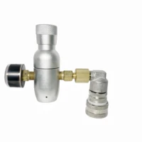 homebrew kegging co2 supply kit premium regulated compact co2 regulator w stainless gas ball lock 0 60 psi cory keg mini keg