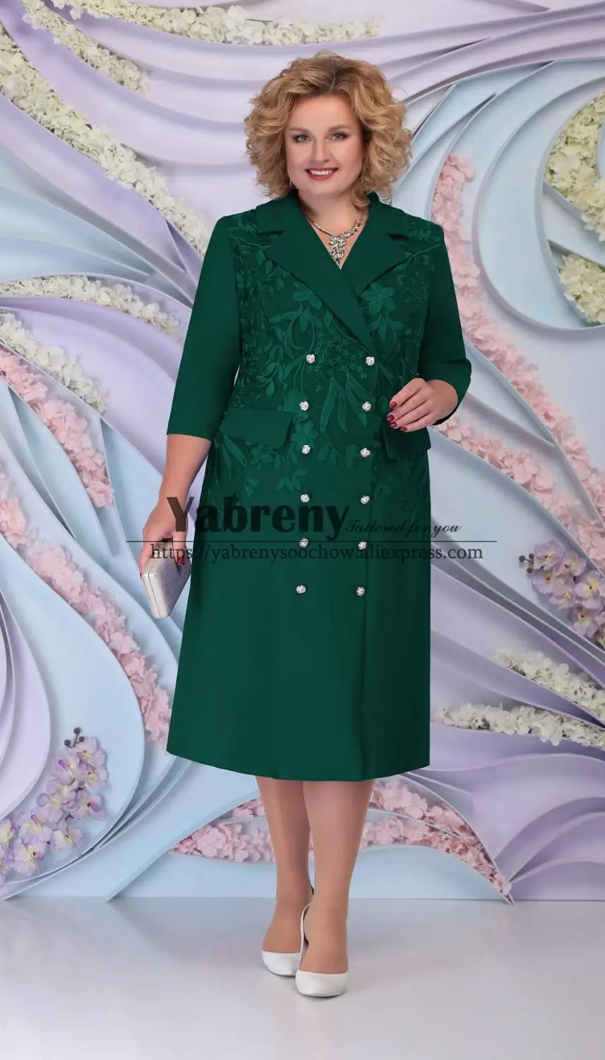 

Modern Mother Of The Bride Dress Royal blue Special Occasion Suit Plus size