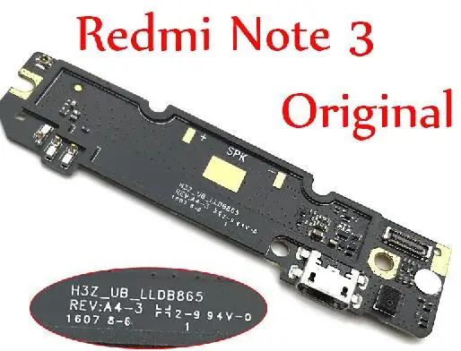 Note 3-Original Зарядка питания для Xiaomi Redmi Note 3 Note3 Pro USB док-коннектор, зарядный порт Flex лента доска для Redmi Note 3 Pro SE 152 мм - Цвет: Note 3-Original