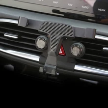 Car Products Fit for Hyundai Santa Fe 2019 2020 Accessories Gravity Phone Holder Air Vent Mount Mobile Stand Interior Parts