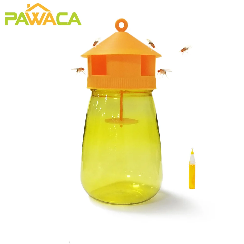 

Ловушка для насекомых, портативная многоразовая ловушка для ловли фруктов и насекомых, для фермы, сада, двора, сада, овощей