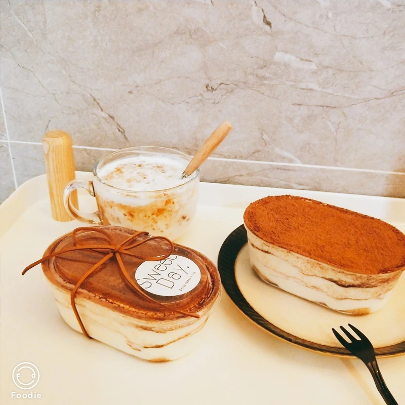 25 шт. утолщенная прозрачная коробка упаковка для фруктового Боба молочного