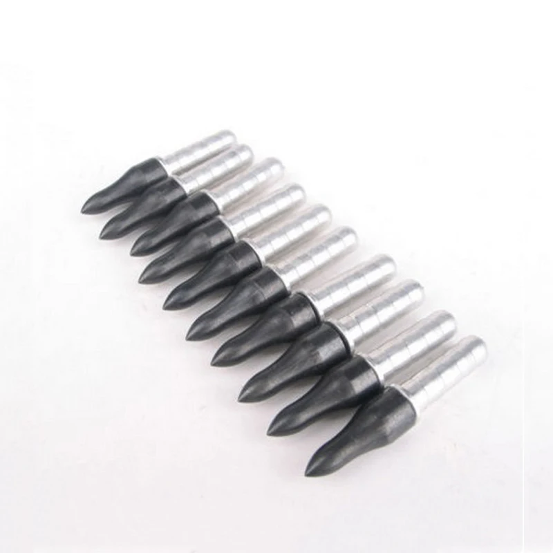 Карбоновая стрела с резьбой стрелы наконечниками стрел 100 зерна + 6 мм Алюминиевая