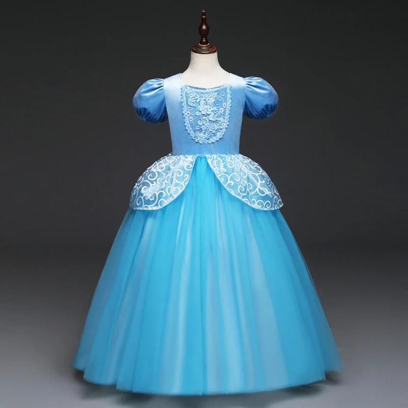 Brand Dress for Girls Party Pageant up Kids Cosplay Costume Children Princess Cartoon Clothes | Детская одежда и обувь