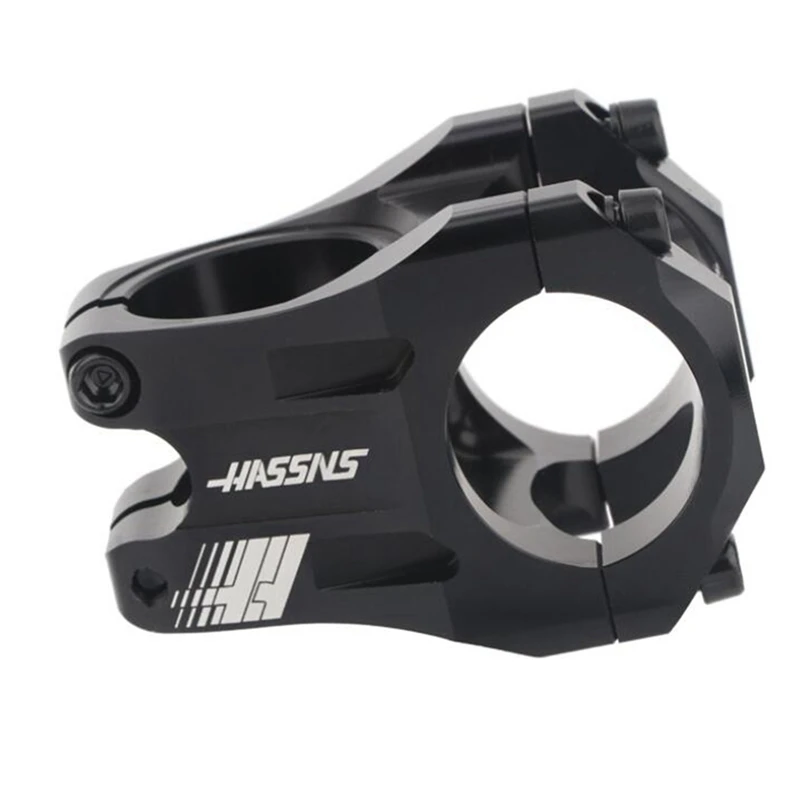 

HASSNS Aluminum Alloy Bicycle Accessories Speed Drop Handle Mountain Bike Bicycle Stem Full Hollow Short Stem