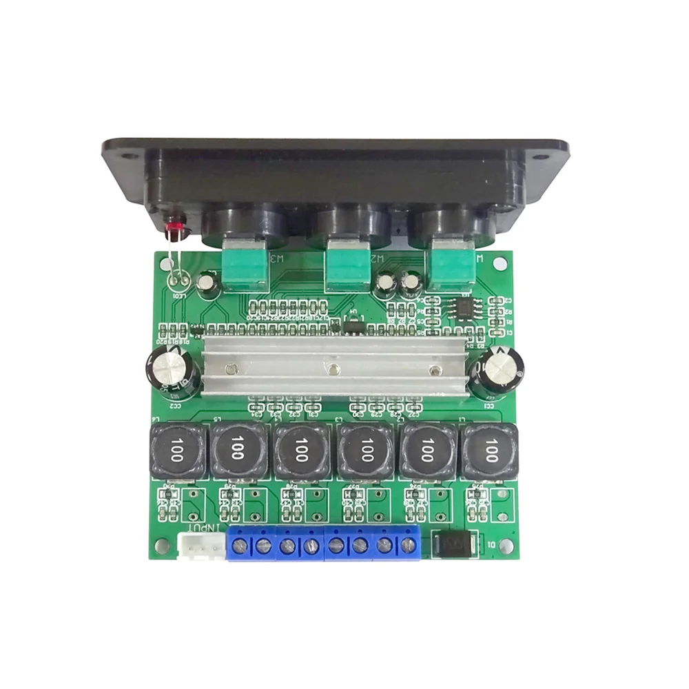 Tenghong TPA3116D2 2*50 Вт + 100 2 1 усилитель сабвуфера Аудио платы Цифровые усилители
