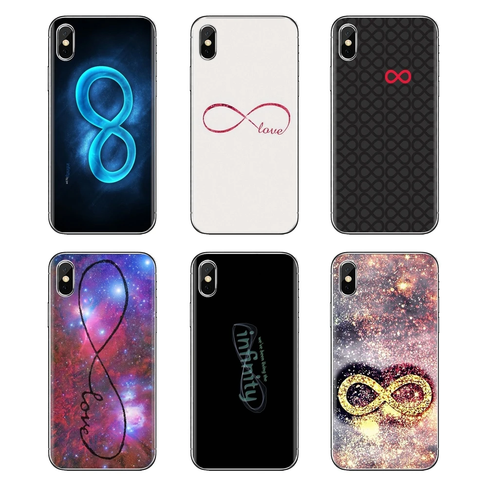 Математический чехол для телефона с символом бесконечности huawei Honor 7X V10 6C V9 6A Play 9