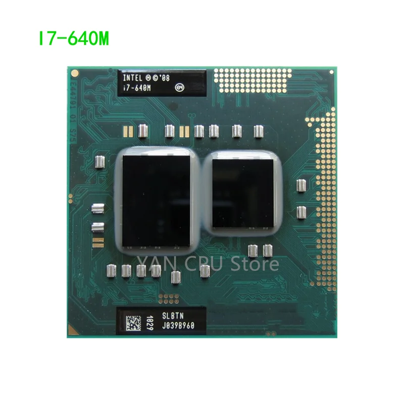 

Intel Core i7 640M (4M , 2,8 ~ 3,46 , i7 640M , SLBTN ) TDP 35 PGA988 HM55 HM57 QM57