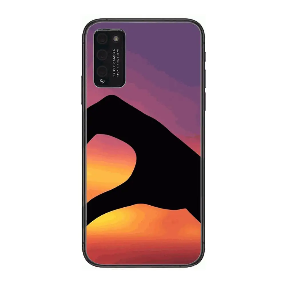 

Cartoon cute couple Clear Phone Case For Huawei Honor 10 20 30 9 X Pro Lite V 5G RU Black Etui Coque Hoesjes Comic Fashion