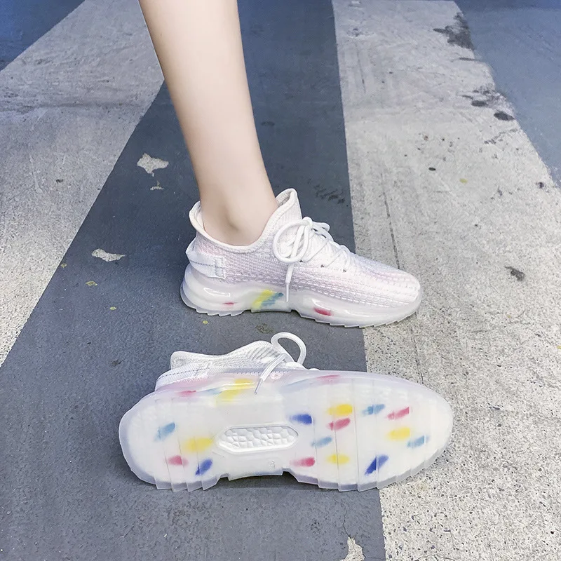 Ins breathable mesh surface fly vega han edition students fitness trainers shoes the new summer 2021 female YZ - 9012