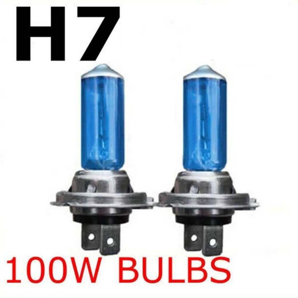 

1pcs Low Beam Mini Fashion White Fog H7 6000k Xenon Gas Halogen Headlight Car Light 100w 12v