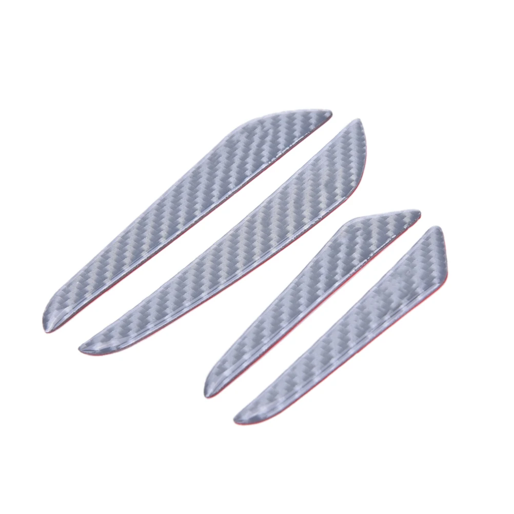 4 шт. защитные наклейки для дверей автомобиля из углеродного волокна | Автомобили