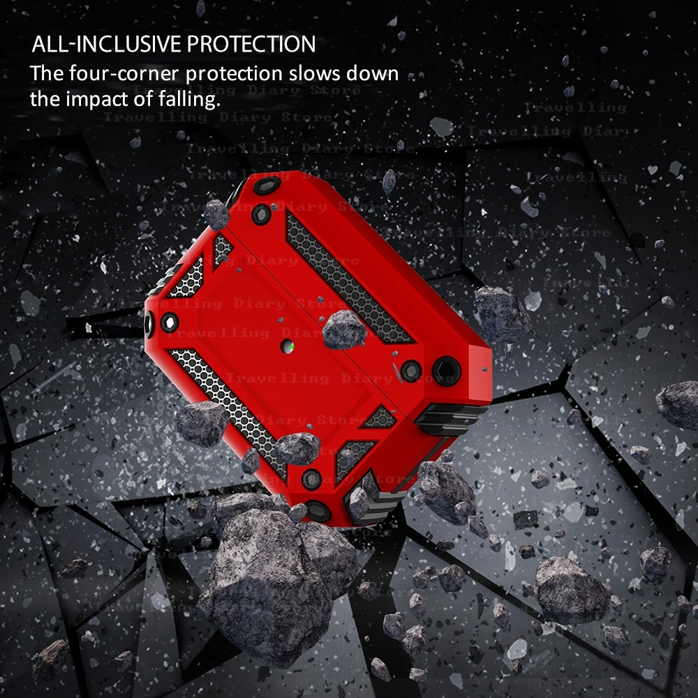 

Earphone Hard Case For AirPods Pro Sergeant Headset Case Protective Earphone Cover For Apple Airpods Pro Headset Bluetooth Box
