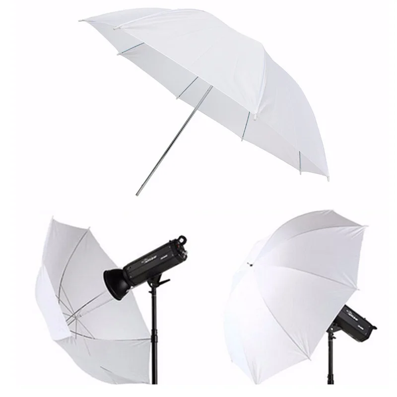 

33-Inch White Soft Light Umbrella Photography Umbrella Studio Umbrella Flash Light Soft Light Cover Outdoor Umbrella