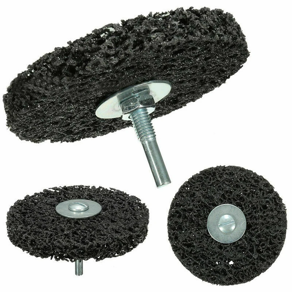 

2 pc Sanding Drill Discs 2 pcs Non Woven Wheel 2 pieces Sanding Sheets