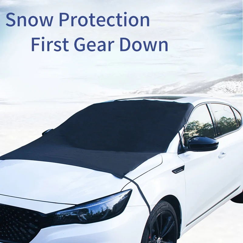 

Car Covers Anti Snow Frost Ice Windshield Dust Protector Heat Sun Shade Snow Protector Car Windscreen Cover