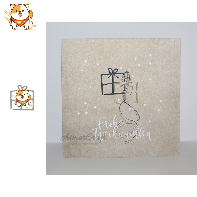 Подарочный металлический трафарет для скрапбукинга сделай сам декоративное