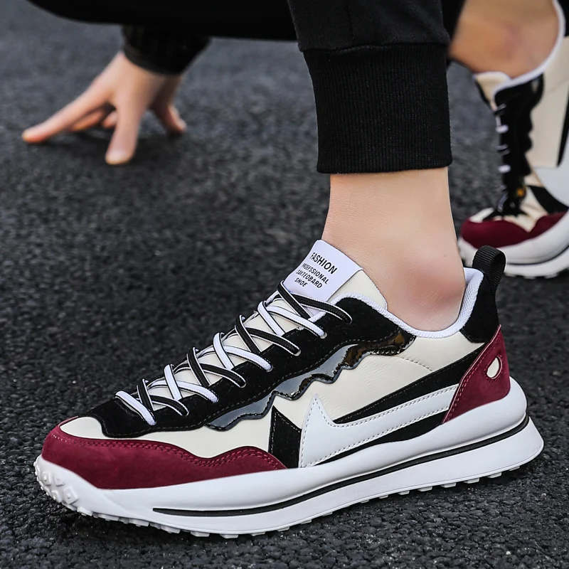 

Men's Running Training Shoe Outdoor Sports Shoes Mens Cushioning Non-slip Walking Shoes Men Sneaker