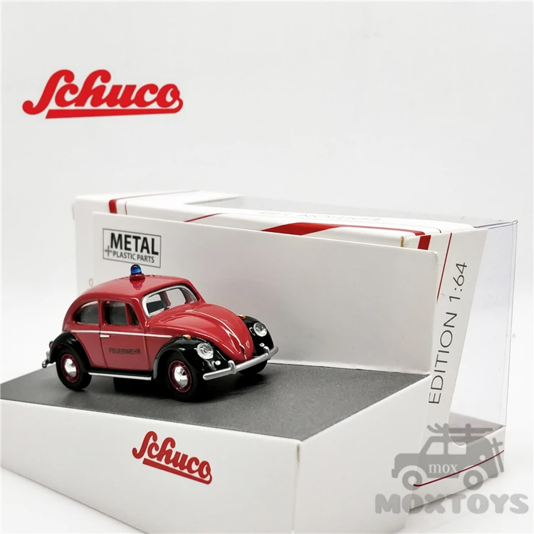 

Schuco 1:64 VW Beetle FIRE BRIG литая модель автомобиля